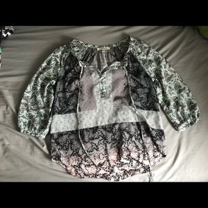 3/4 Length Sleeve Blouse